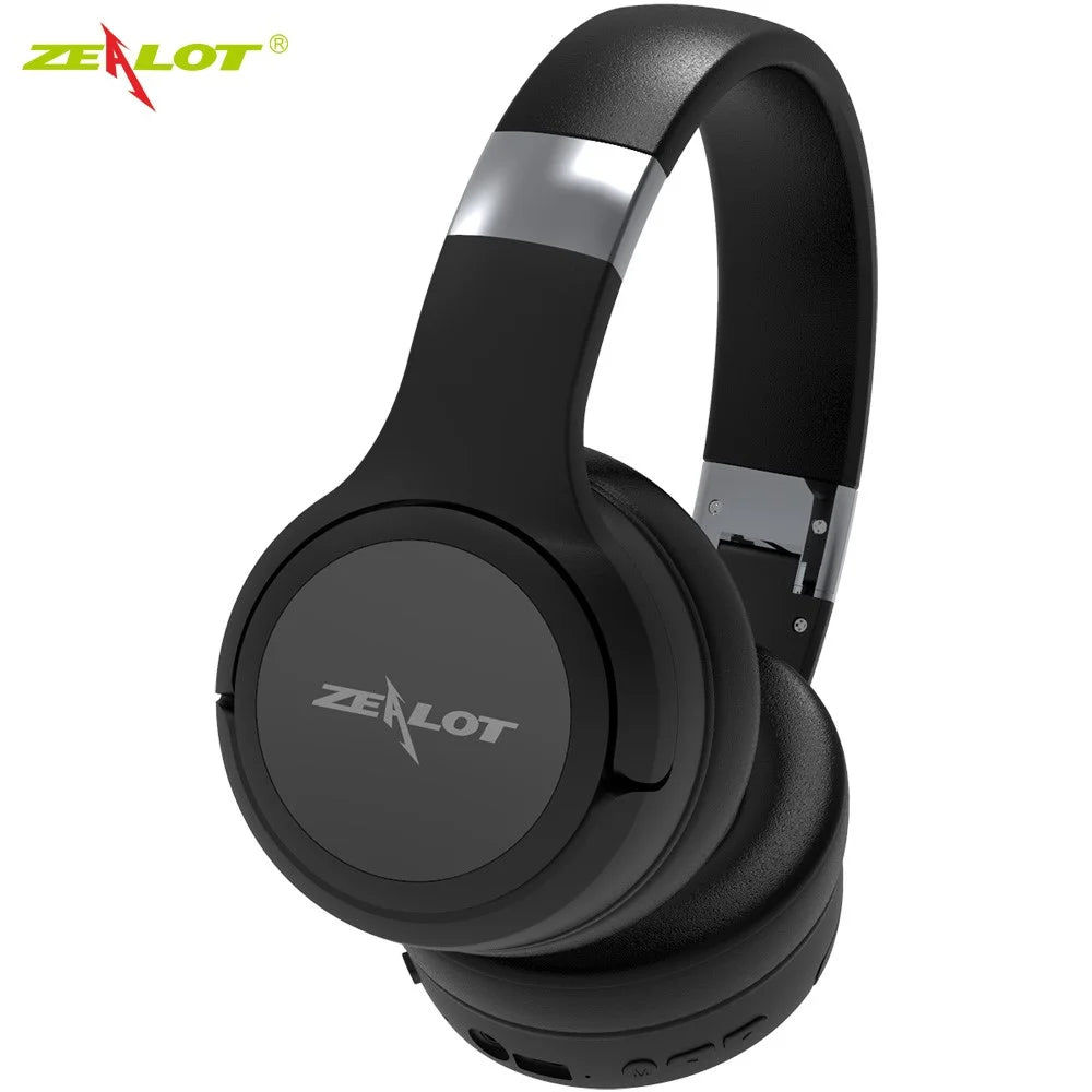ZEALOT B28 Wireless Bluetooth-compatible 5.0 Headset Over-ear Folding Headphone with Mic - 4