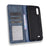 Magnetic Vintage Style Phone Case for LG K22 Wallet Stand Leather Cover - Blue - 3