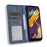 Magnetic Vintage Style Phone Case for LG K22 Wallet Stand Leather Cover - Blue - 4