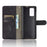 Skin-touch PU Leather Wallet Cell Phone Case for LG Wing 5G - Black - 3