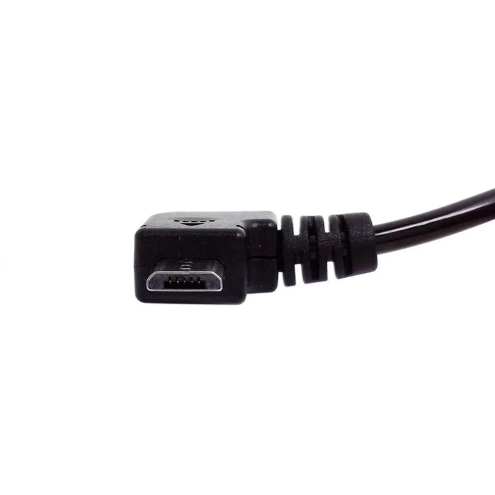 3m Right Angled USB 2.0 Male to Micro USB Port Cable for Tablet PC & Cell Phone - 6