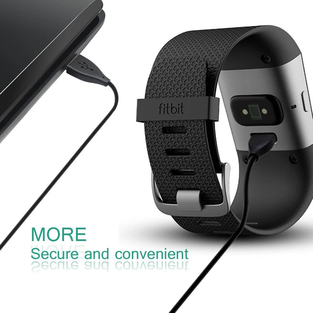 USB Charging Cable for Fitbit Surge Wireless Activity Wristband 1m - 7