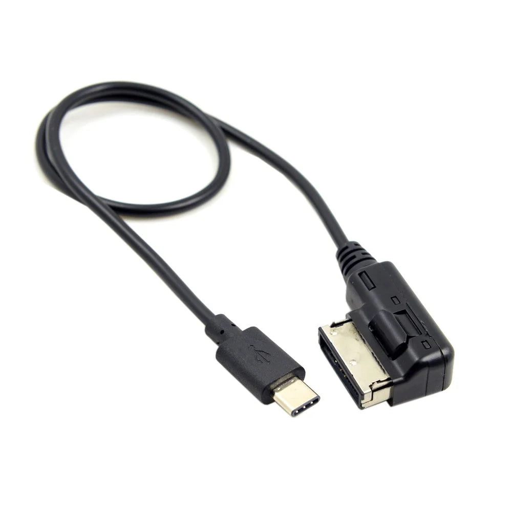 CA-040 0.3m Media in AMI MDI USB-C USB 3.1 Type C Charge Adapter Cable for Car VW AUDI 2014 A4 A6 Q5 Q7 - 3