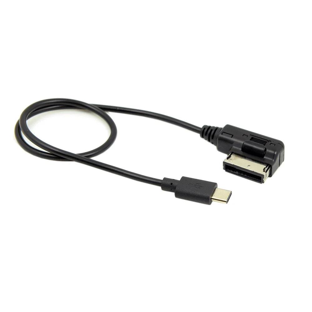 CA-040 0.3m Media in AMI MDI USB-C USB 3.1 Type C Charge Adapter Cable for Car VW AUDI 2014 A4 A6 Q5 Q7 - 4