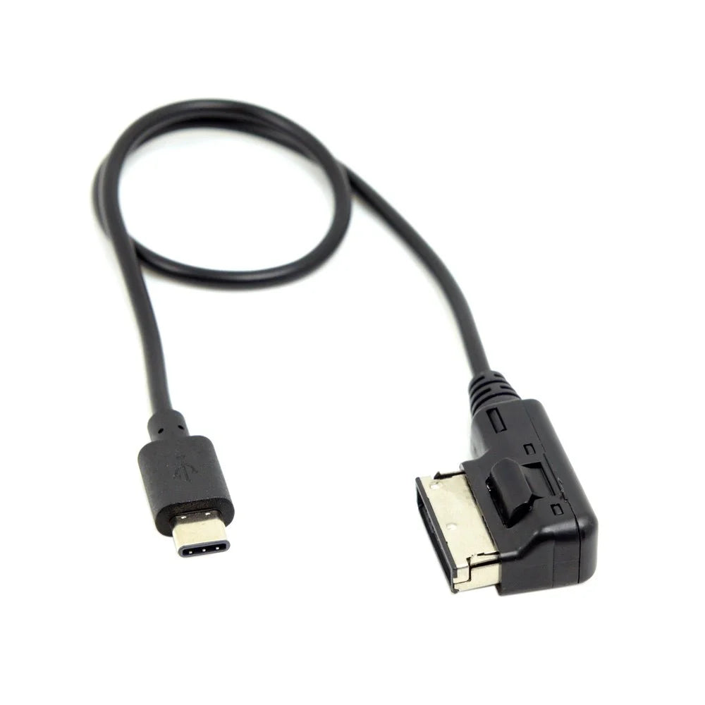 CA-040 0.3m Media in AMI MDI USB-C USB 3.1 Type C Charge Adapter Cable for Car VW AUDI 2014 A4 A6 Q5 Q7 - 5