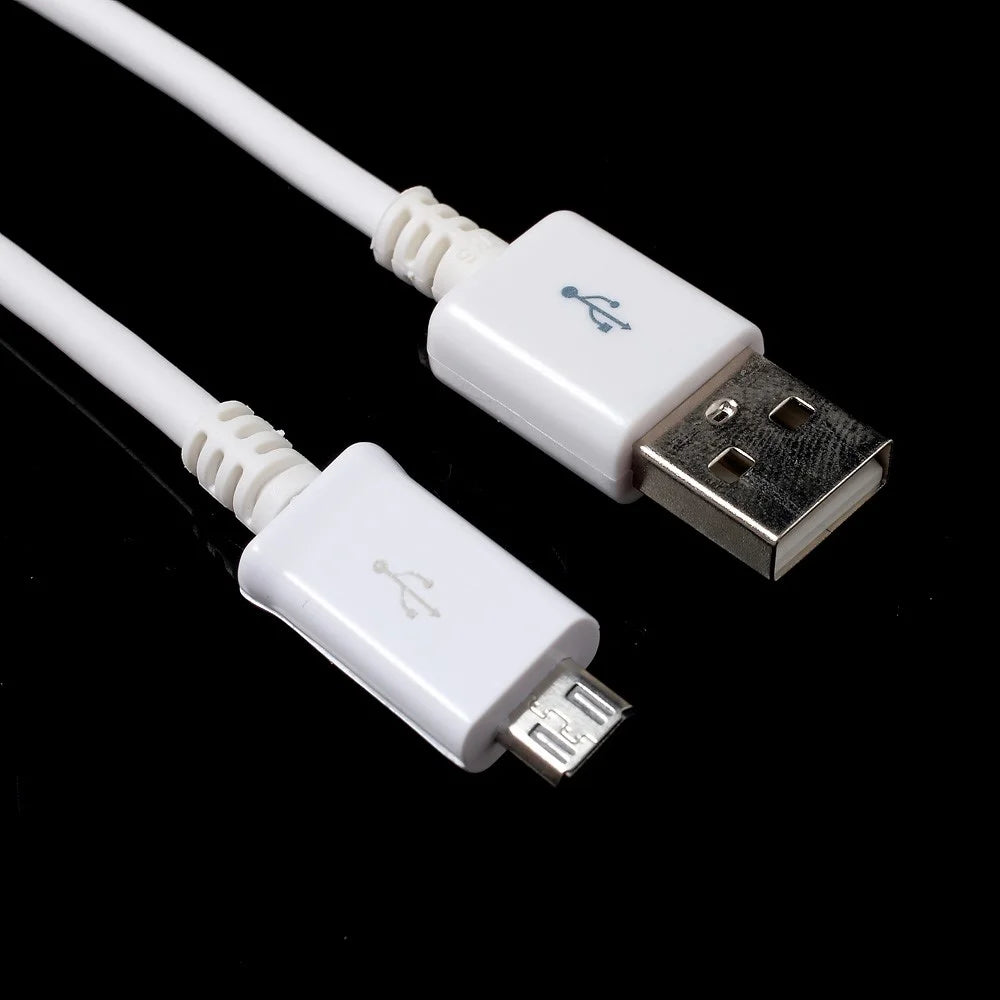 Economical 1m Micro USB Charge Sync Data Cable - White - 1