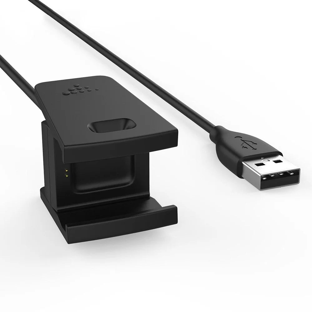 Replacement USB Charger Charging Cable Cradle Dock Adapter for Fitbit Charge 2 Smart Wristband - 1