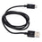0.9m 2A Micro USB to USB 2.0 Data Sync Charge Cable - Black - 3