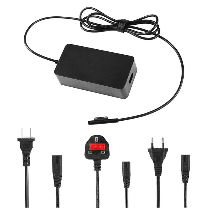 15V 4A Power Charger Adapter for Microsoft Pro 5/4/3, Surface Book 2017/1706/1800/1735/1736 - EU Plug - 6