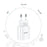 USAMS US-CC075 T18 5V 2.1A Single USB Travel Wall Time-Saving Charger for Smartphones - EU Plug - 4