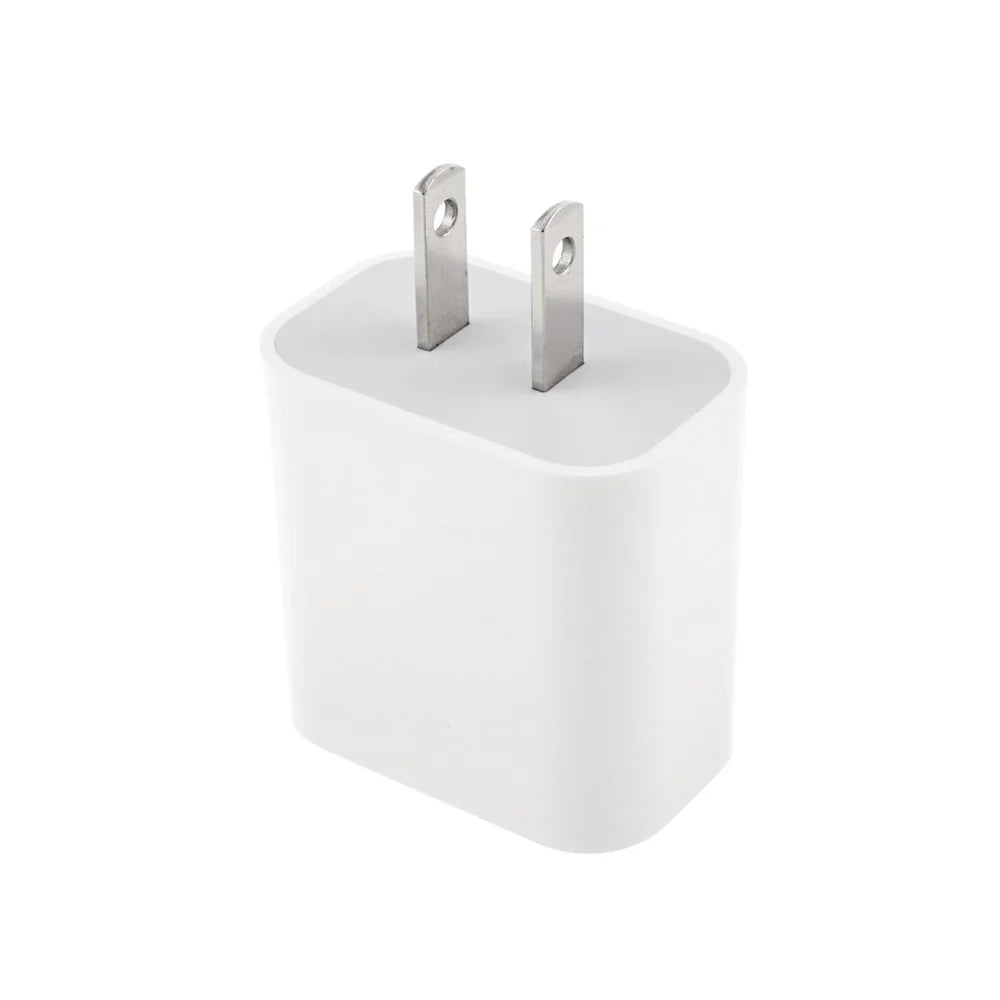 20W PD Intelligent Quick Charging Wall Charger Portable Travel Charger for iPhone Huawei Xiaomi Samsung Mobile Phones [US Plug] - 5