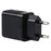 LZ-728 Quick Charger 18W [EU Plug] Travel Charger + USB to Type-C Data Cable, Length: 1m - Black - 3