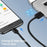 LZ-728 Quick Charger 18W [EU Plug] Travel Charger + USB to Type-C Data Cable, Length: 1m - Black - 7