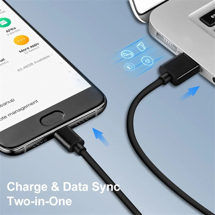LZ-728 Quick Charger 18W [EU Plug] Travel Charger + USB to Type-C Data Cable, Length: 1m - Black - 7