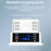 WIN HOW SOLUTION YC-CDA36 PD65W Fast Charge QC3.0 Mobile Phone Laptop Charger Dock Wireless Charger with Night Light (CE Certificated) - EU Plug - 5
