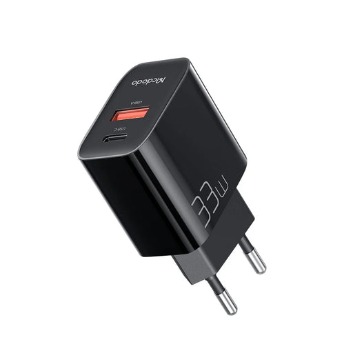 MCDODO CH-0921 MDD PD33W USB-A + Type-C Dual Output Fast Charger Cell Phone Charger - EU Plug - 2