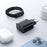 MCDODO CH-0921 MDD PD33W USB-A + Type-C Dual Output Fast Charger Cell Phone Charger - EU Plug - 5