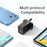 MCDODO CH-130 PD 20W Fast Charging Adapter USB+Type-C Dual Port Wall Charger - Black/UK Plug - 5