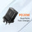 MCDODO CH-130 PD 20W Fast Charging Adapter USB+Type-C Dual Port Wall Charger - Black/UK Plug - 7
