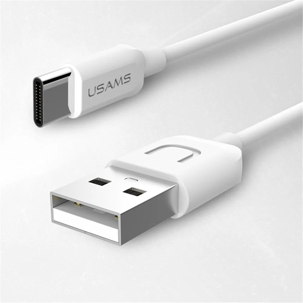 USAMS US-T48 T22 18W Fast Charging EU Plug Travel Charger + Type-C Cable Kit - 4