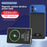 5000mAh Fast Charging Magnetic Wireless Charger External Battery Power Bank for iPhone 12 Series - Black - 2