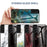 Marble Pattern Design Soft TPU Bumper Frame Skin Hard Tempered Glass Back Cover for Samsung Galaxy S22 5G - Black Marble - 3