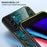 Marble Pattern Design Soft TPU Bumper Frame Skin Hard Tempered Glass Back Cover for Samsung Galaxy S22 5G - Black Marble - 5