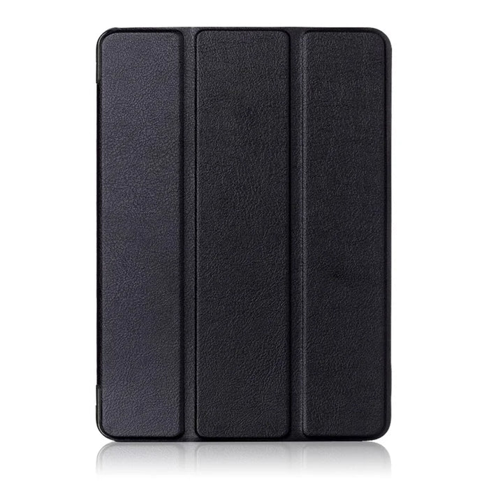 For Lenovo Tab 4 10 Plus (TB-X704F/N) Tri-fold Leather Stand Shell Accessory - Black - 2
