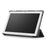 For Lenovo Tab 4 10 Plus (TB-X704F/N) Tri-fold Leather Stand Shell Accessory - Black - 5