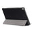 For Lenovo Tab 4 10 Plus (TB-X704F/N) Tri-fold Leather Stand Shell Accessory - Black - 6