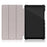 For  Lenovo Tab M7 (2nd Gen) TB-7305F / (3rd Gen) PU Leather Tablet Case Tri-fold Stand Scratch Resistant Flip Cover - Black - 3