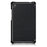 For  Lenovo Tab M7 (2nd Gen) TB-7305F / (3rd Gen) PU Leather Tablet Case Tri-fold Stand Scratch Resistant Flip Cover - Black - 5