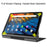 Anti-scratch Leather Cover for Lenovo Yoga Smart Tab with Stand Tablet Case - Black - 6