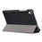 Litch Skin PU Leather Tri-fold Stand Tablet Case for Lenovo Tab M8 TB-8505 - Black - 7