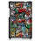Pattern Printing Tri-fold Stand Leather Case for Lenovo Tab M8 TB-8505 - Cartoon Graffiti - 3