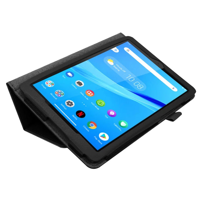 For Lenovo Tab M8/Tab M8 (2nd Gen) Litchi Texture Leather Case Tablet Cover - Black - 2