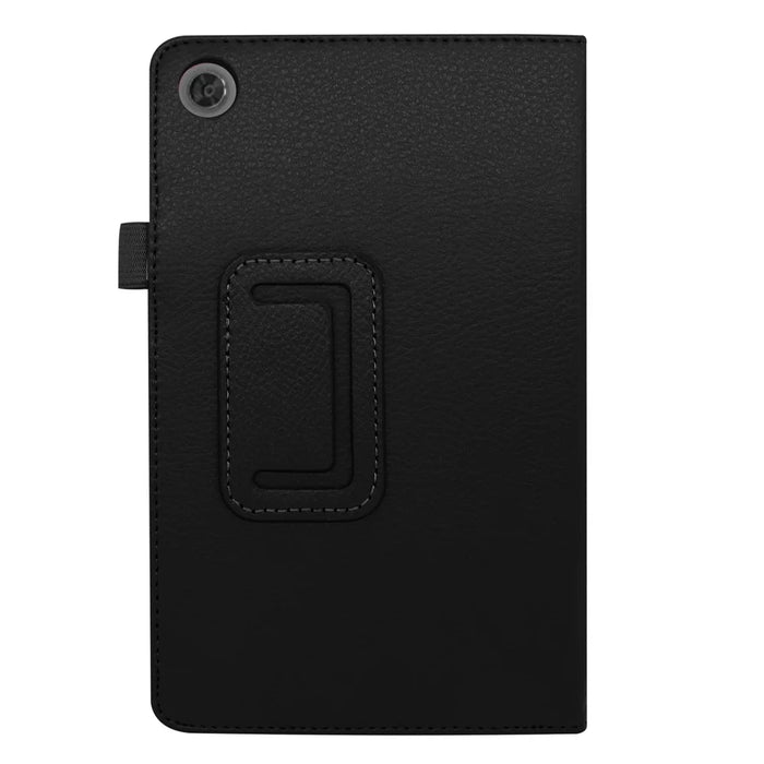 For Lenovo Tab M8/Tab M8 (2nd Gen) Litchi Texture Leather Case Tablet Cover - Black - 6