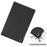 Tri-fold Leather Stand Case Textured PU Leather + PC Full Protective Tablet Case for Lenovo Tab M10 Plus TB-X606F - Black - 7