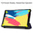Pattern Printing Leather Tri-fold Stand Tablet Case Cover for Lenovo Tab M8 - Starry Sky - 6