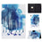 Pattern Printing Leather Stand Tablet Cover for Lenovo Tab M10 TB-X605F - Forest and Elk - 1