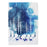 Pattern Printing Leather Stand Tablet Cover for Lenovo Tab M10 TB-X605F - Forest and Elk - 4