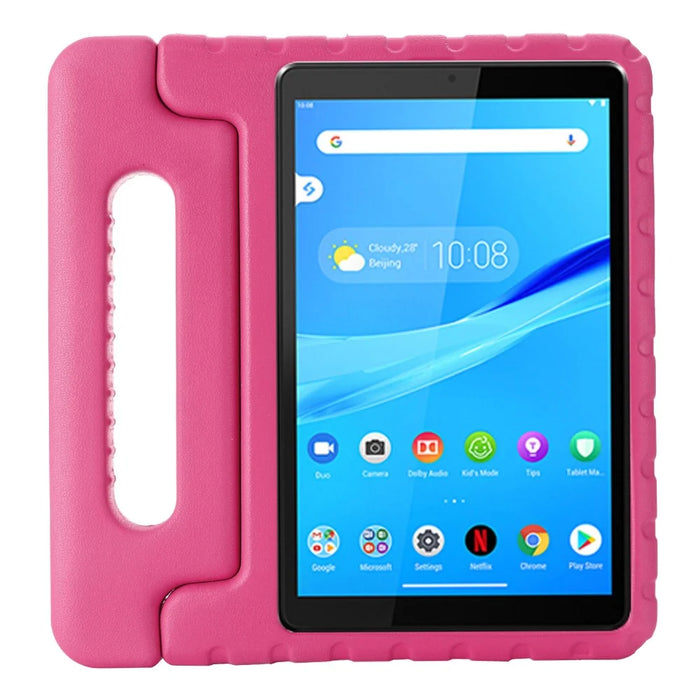 EVA Foam Shockproof Tablet Case with Handle Kickstand for Lenovo Tab M8 TB-8705F/Tab M8 (3rd Gen) - Rose - 2