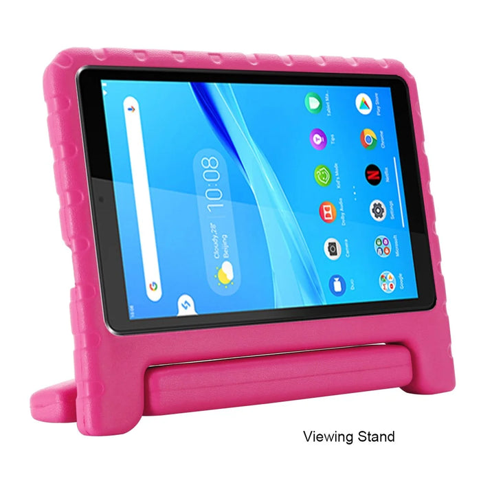EVA Foam Shockproof Tablet Case with Handle Kickstand for Lenovo Tab M8 TB-8705F/Tab M8 (3rd Gen) - Rose - 3