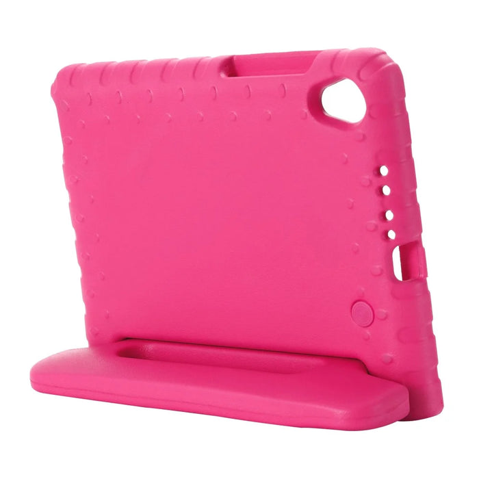 EVA Foam Shockproof Tablet Case with Handle Kickstand for Lenovo Tab M8 TB-8705F/Tab M8 (3rd Gen) - Rose - 4