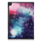 Pattern Printing Leather Tri-fold Tablet Flip Cover for Lenovo M10 FHD REL TB-X605FC - Starry Sky - 3