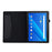 Cloth Texture Card Slots Leather Protective Case for Lenovo Tab M10 TB-X605F - Black - 2