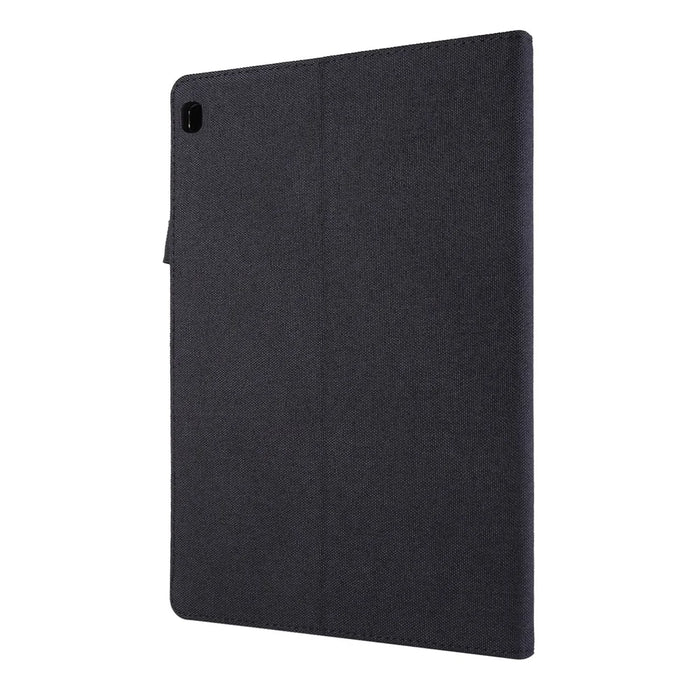 Cloth Texture Card Slots Leather Protective Case for Lenovo Tab M10 TB-X605F - Black - 4