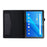 Cloth Texture Card Holder Stand Leather Case for Lenovo Tab P10 - Black - 2