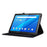 Cloth Texture Card Holder Stand Leather Case for Lenovo Tab P10 - Black - 5