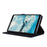 Cloth Texture Card Slots Stand Leather Protective Cover for  Lenovo Tab M7 (2nd Gen) TB-7305F / (3rd Gen) - Black - 2